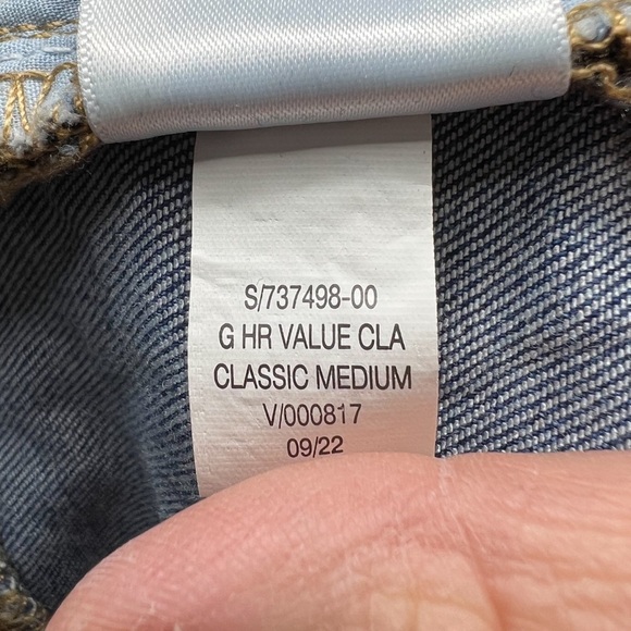 Old Navy Girls High Waisted Rockstar 360° Stretch Jeggings, Medium Wash, Size 14 - Picture 8 of 9